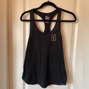 Nike black tank top, size medium.